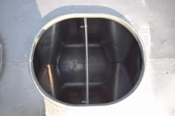 Ondergrondse rechthoekige septische put in kunststof van 1000 liter