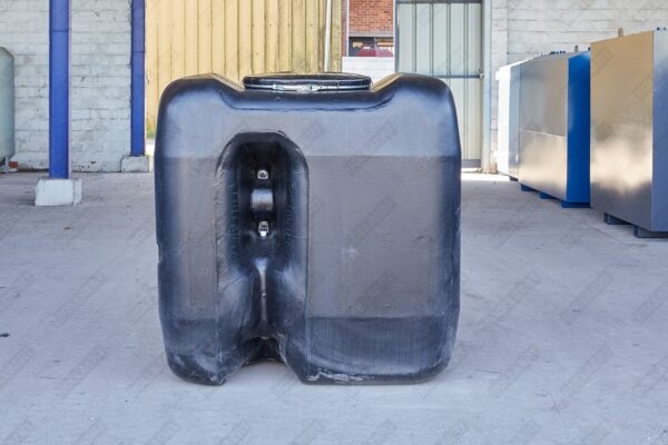 Bovengrondse septische tank kunststof van 1000 liter
