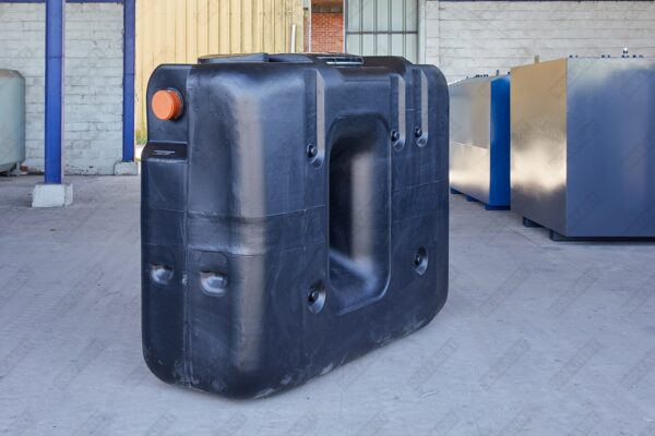 Bovengrondse septische tank kunststof van 1500 liter