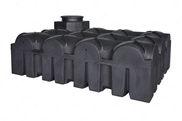 Ultraplatte bovengrondse septische tank - 5000 liter