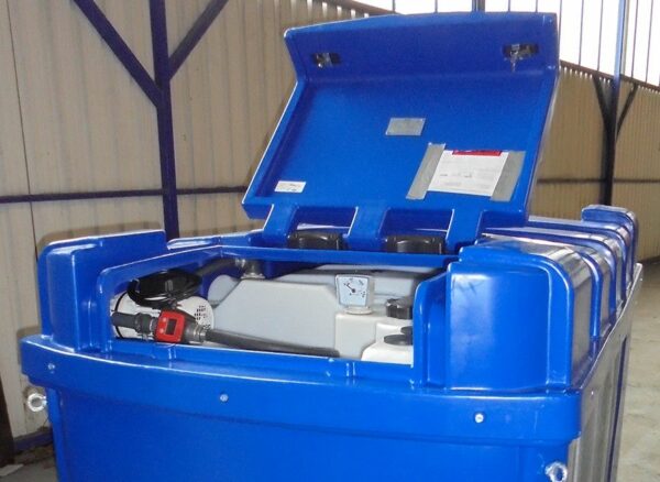 2500 liter tank (kunststof) voor AdBlue® met pomp (220V)