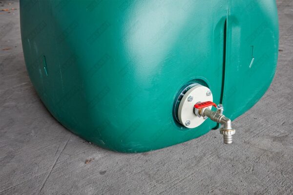 Bovengrondse Rechthoekige Watertank Koppelbaar 750 Liter Met Aangesloten Kraan