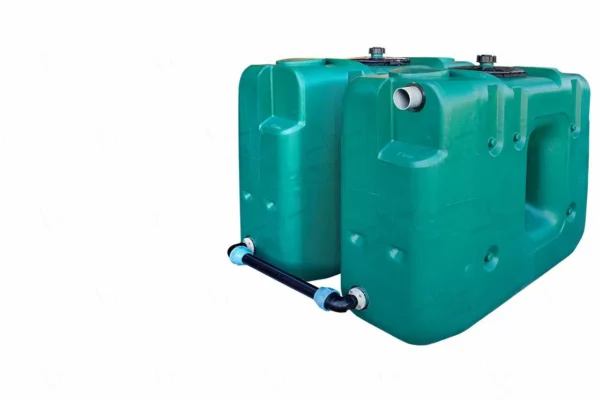 Bovengrondse Rechthoekige Watertank - Koppelbaar - 1500 liter