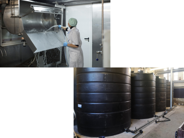 Kunststof opslagtank proceswater / opslagtank koelwater