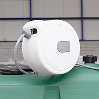 Slanghaspel + automatisch oprol-systeem