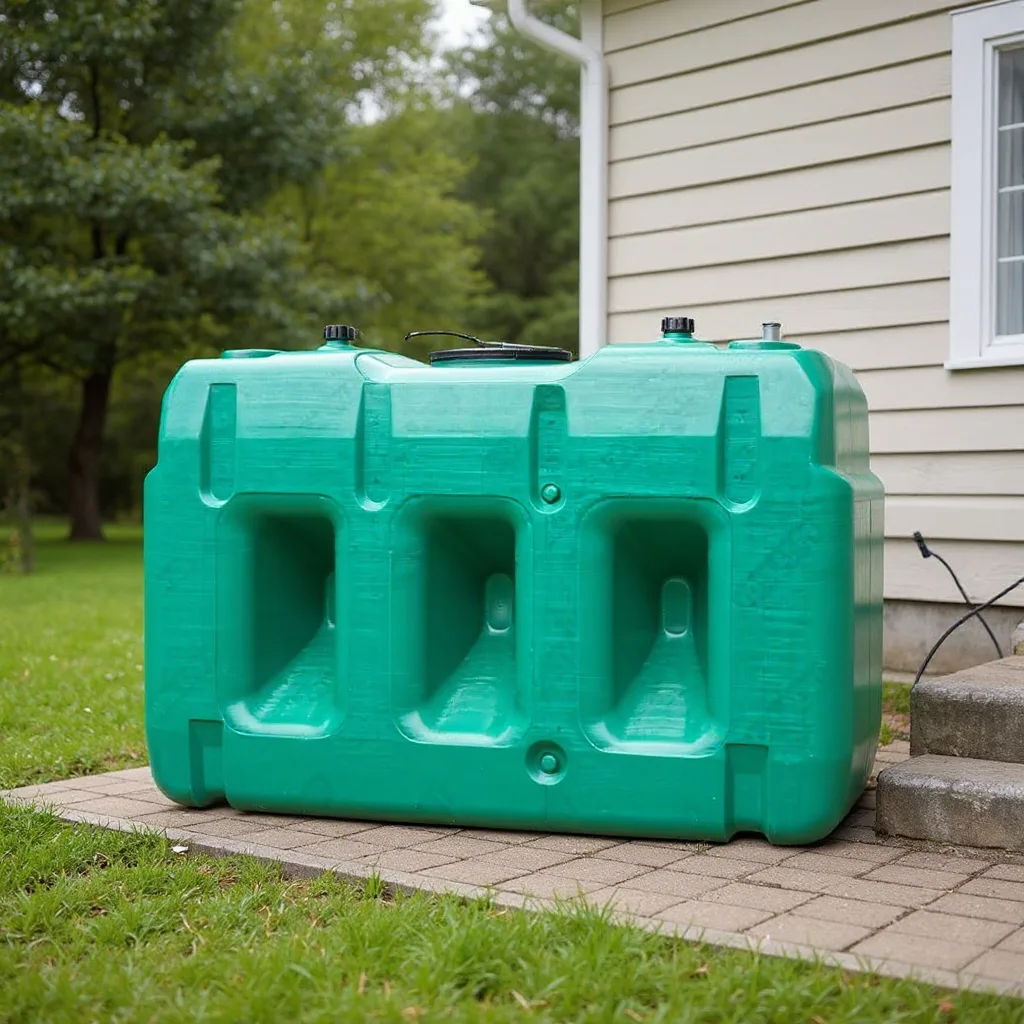 Bovengrondse Rechthoekige Watertank 3000 liter – Koppelbaar