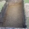 Put gegraven voor plaatsen Nordic septische put 1500L