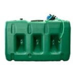 Bovengrondse Rechthoekige Watertank - Met pomp - 3000 liter