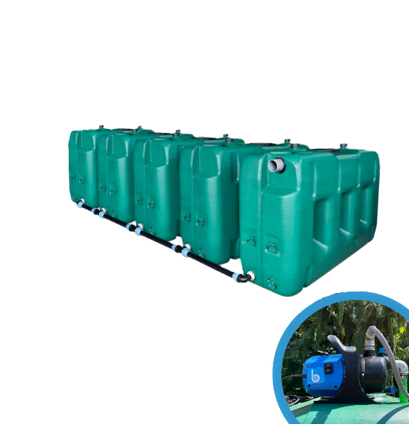 5 gekoppelde watertanks van 3000l met pomp_thumbnail
