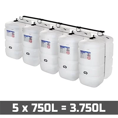 Mazouttanks PE: 5 x 750l (= 3750l) compact - gekoppeld breedte maz-bg-re-verw-pe-wit-co-750l-b-x5_0