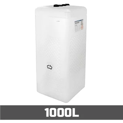 Mazouttank PE: 1000L speciaal - bovengronds & dubbelwandig Mazouttank PE: 1000L speciaal – bovengronds & dubbelwandig 1000l Rechthoekig PE (kunststof) Bollaert