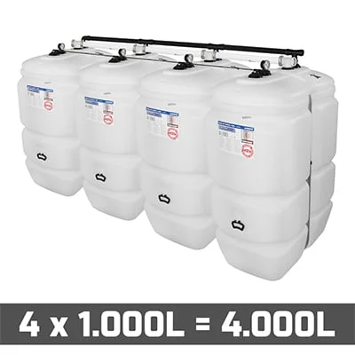 Mazouttanks PE: 4 x 1000l (= 4000l) standaard - gekoppeld breedte maz-bg-re-verw-pe-wit-st-1000l-b-x4_0_1