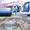 platte-kunststof-waterput-3500-liter-met-uitschuifbare-schacht-graafwerken-installatie