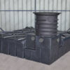 ultraplatte-kunststof-regenwaterput-3000-liter-met-versterkte-schachtverlenging-en-stalen-deksel