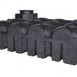 Ultraplatte kunststof regenwaterput - 5000 liter